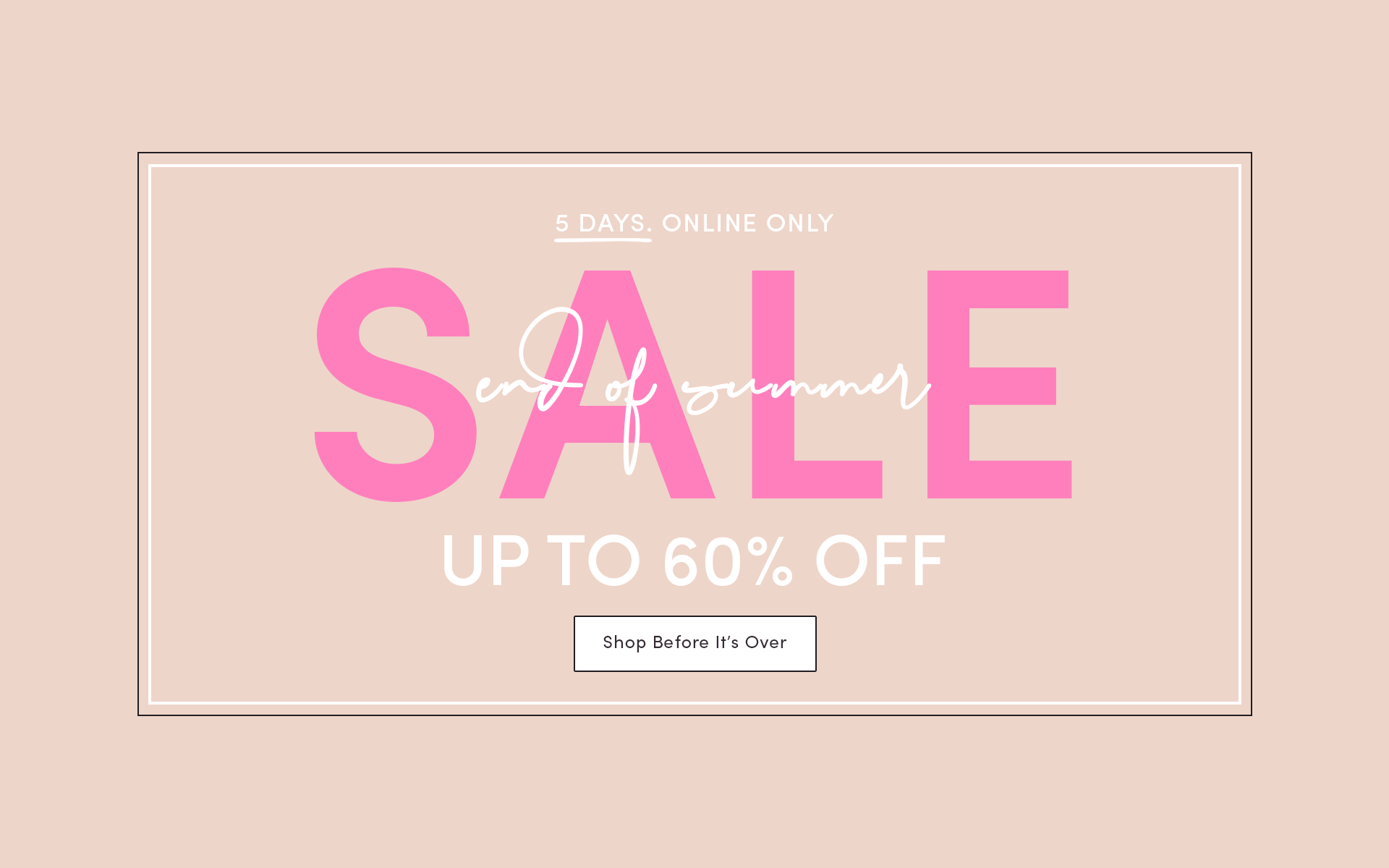 End of Summer Sale - Accessories