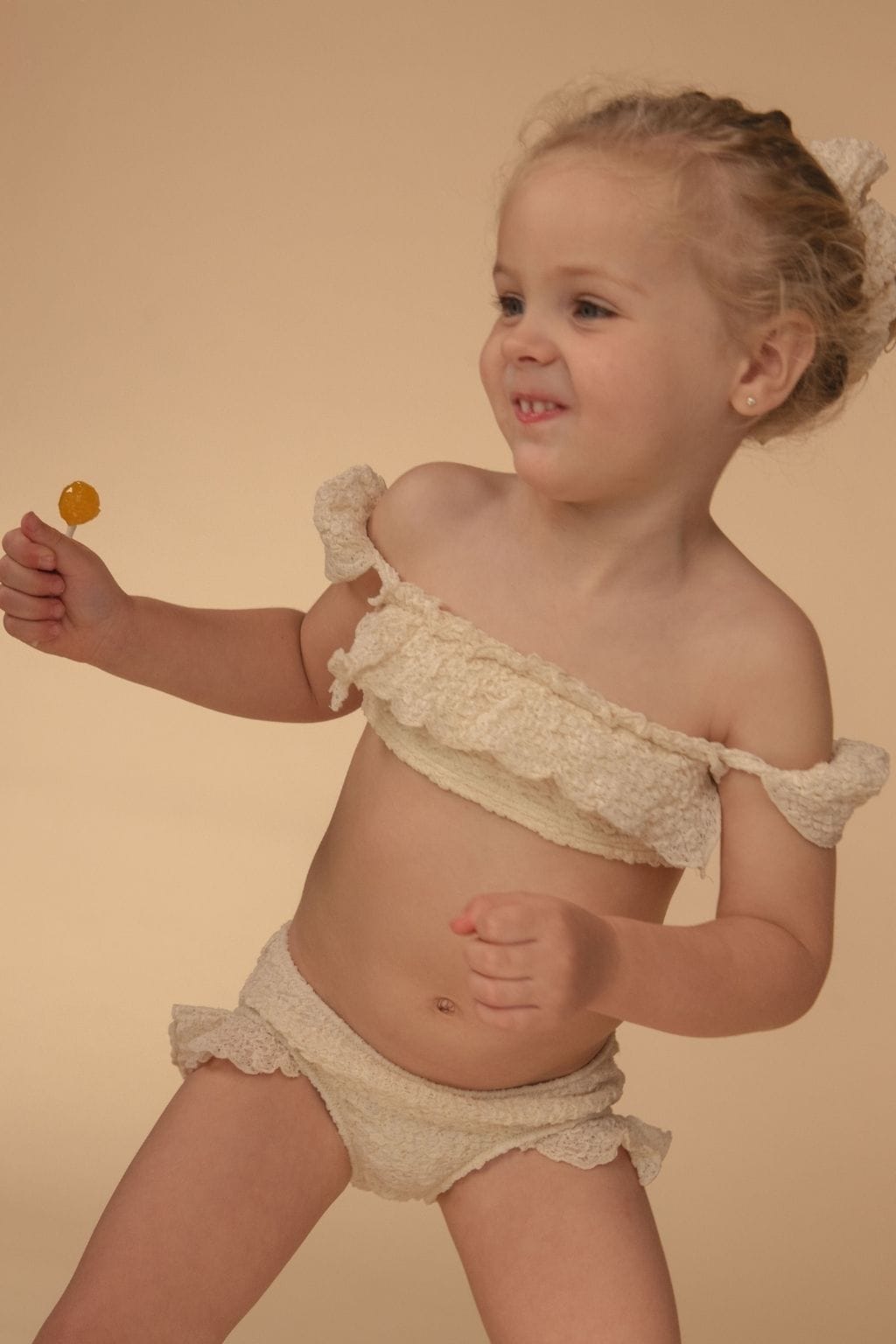 Amalia Texture Mini Cabana x Kelly Bikini Set