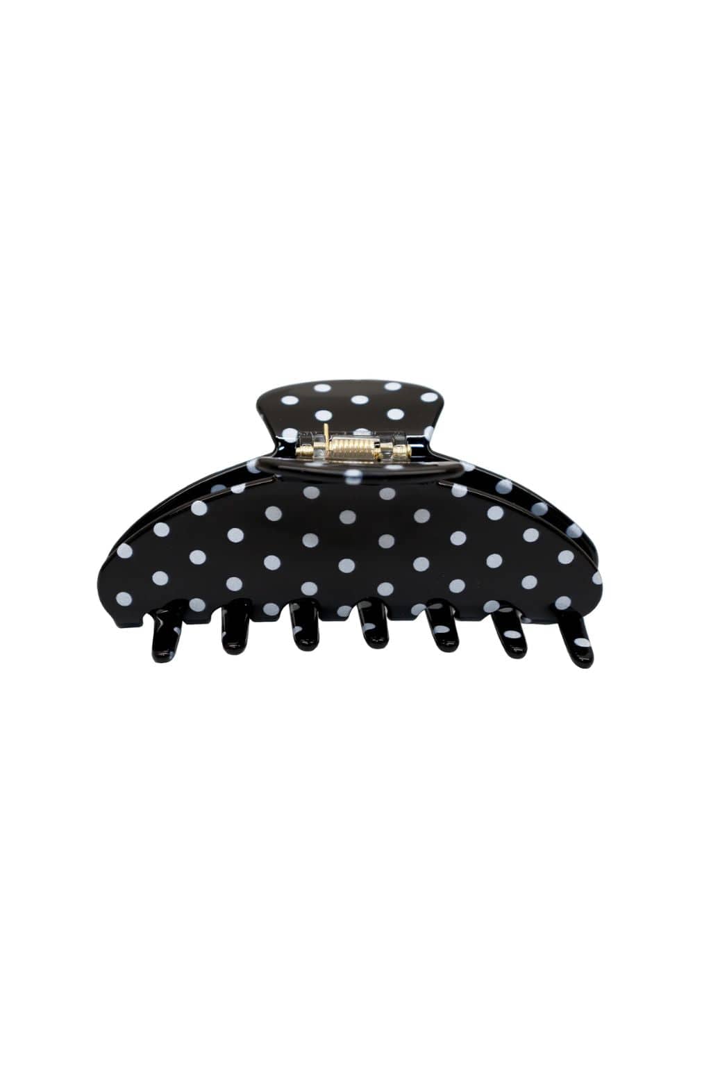Big Effing Clip (Noir Polka Dot)