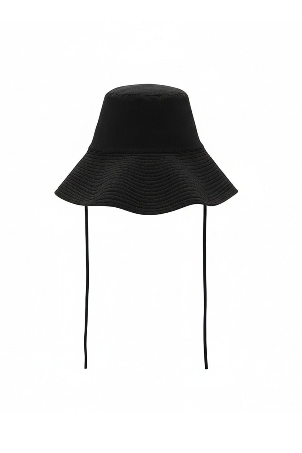 Black Floppy Bucket Hat