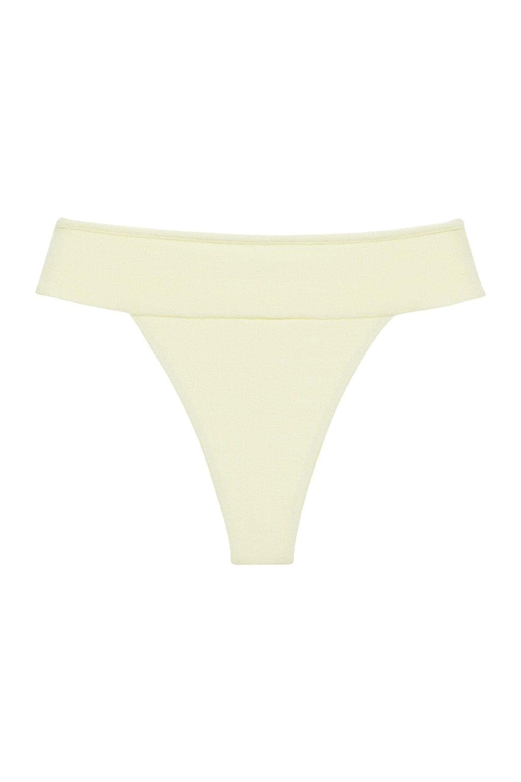 Buttercream Rib Tamarindo Binded Bikini Bottom
