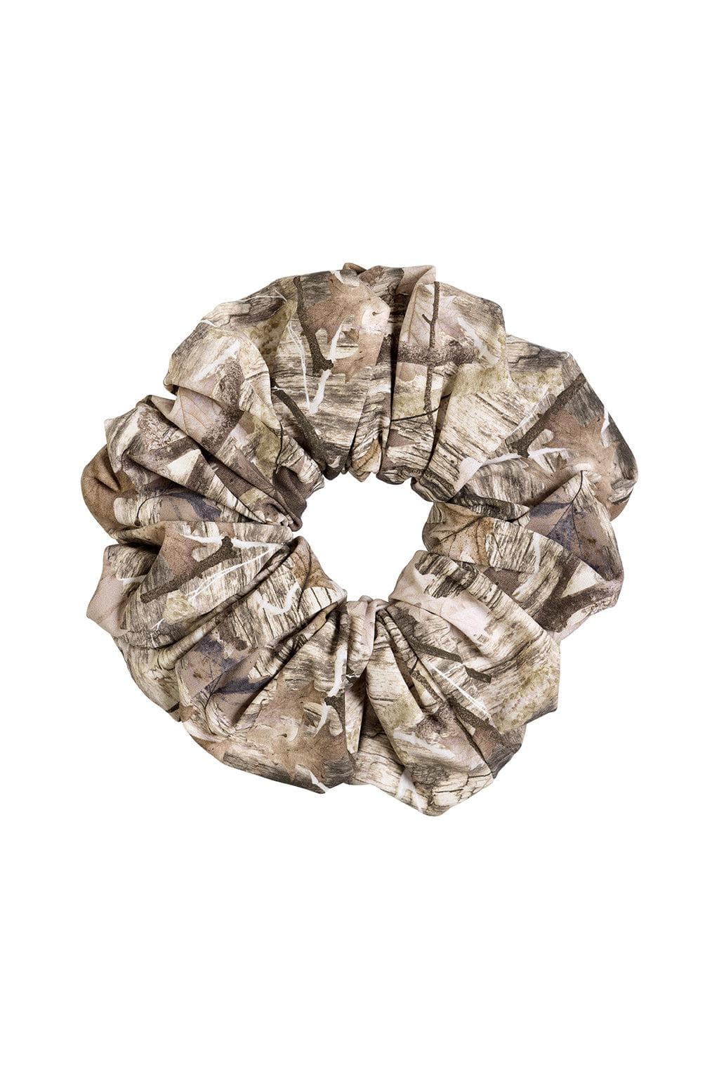 Camo Chunky Scrunchie