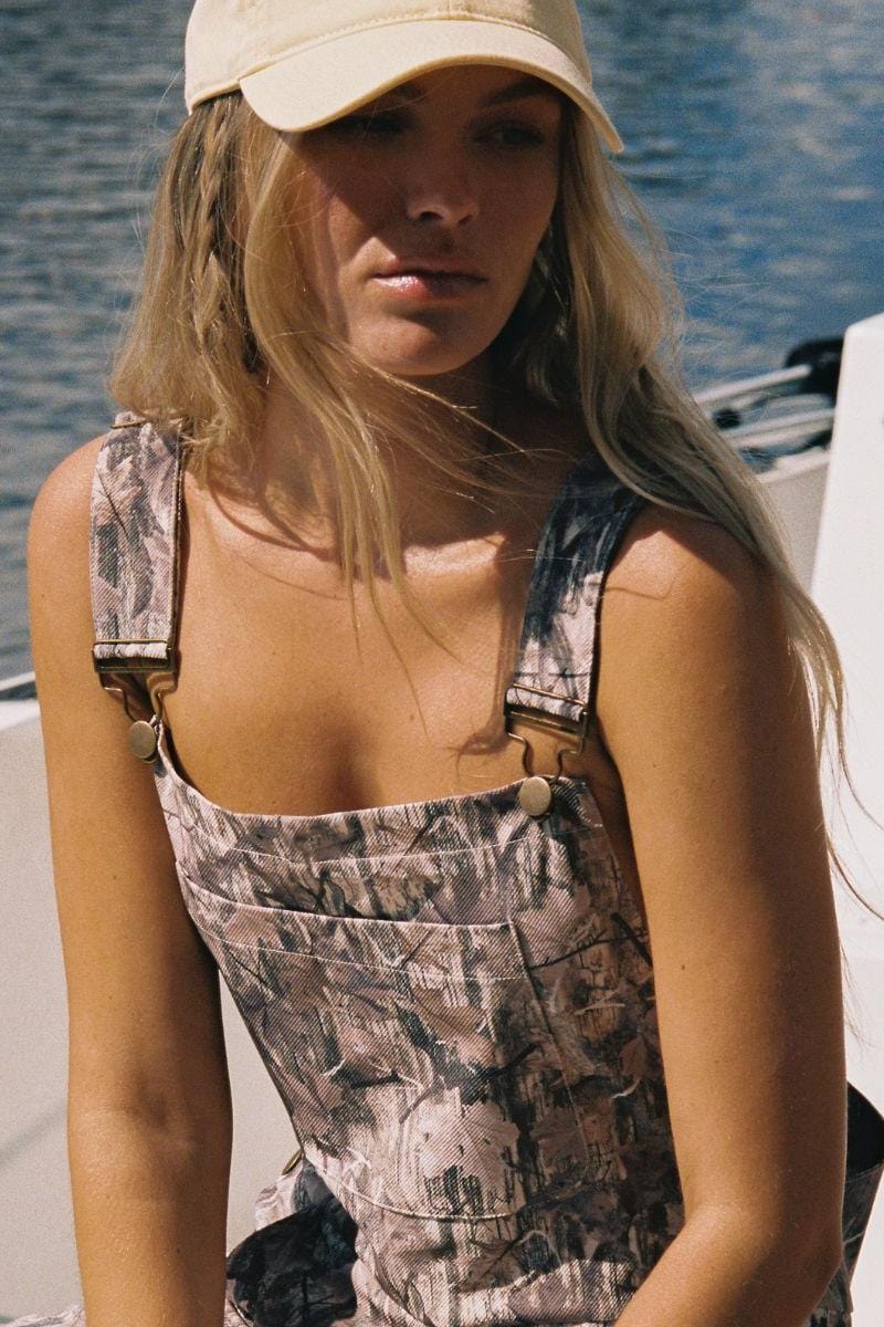 Camo Beach Overalls