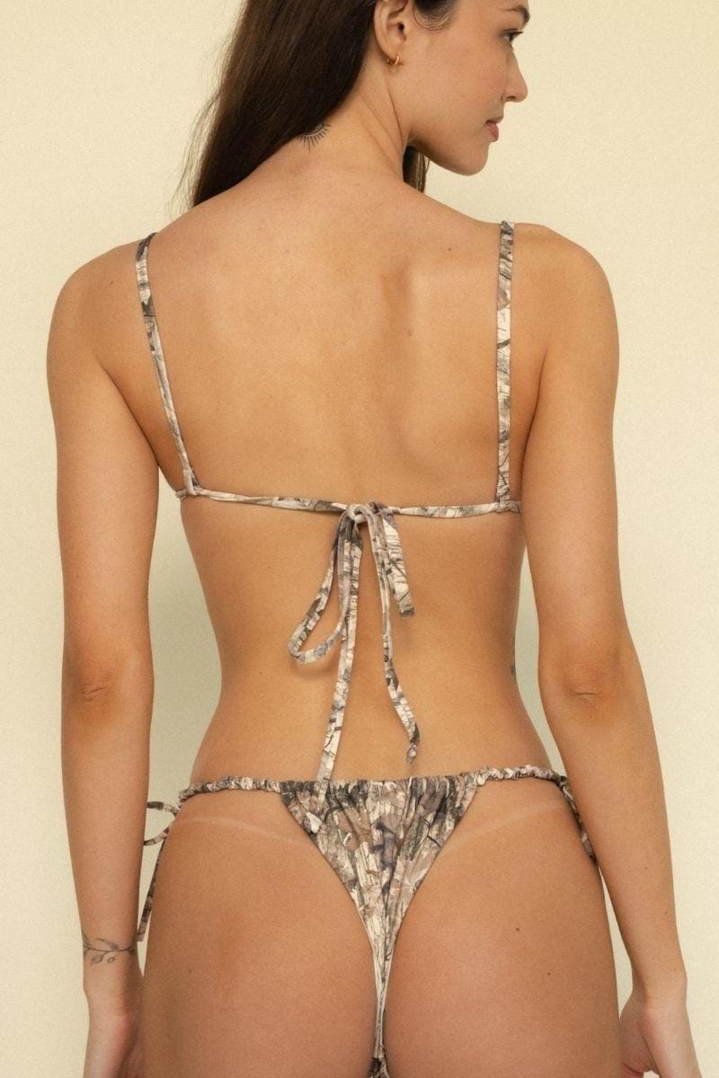 Camo Devin Rosa Bikini Top