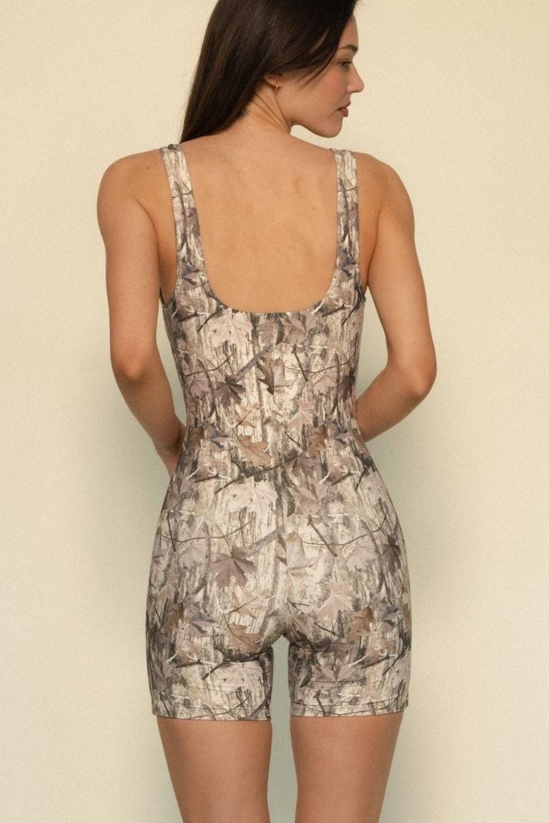 Camo Kaia Midi Onesie