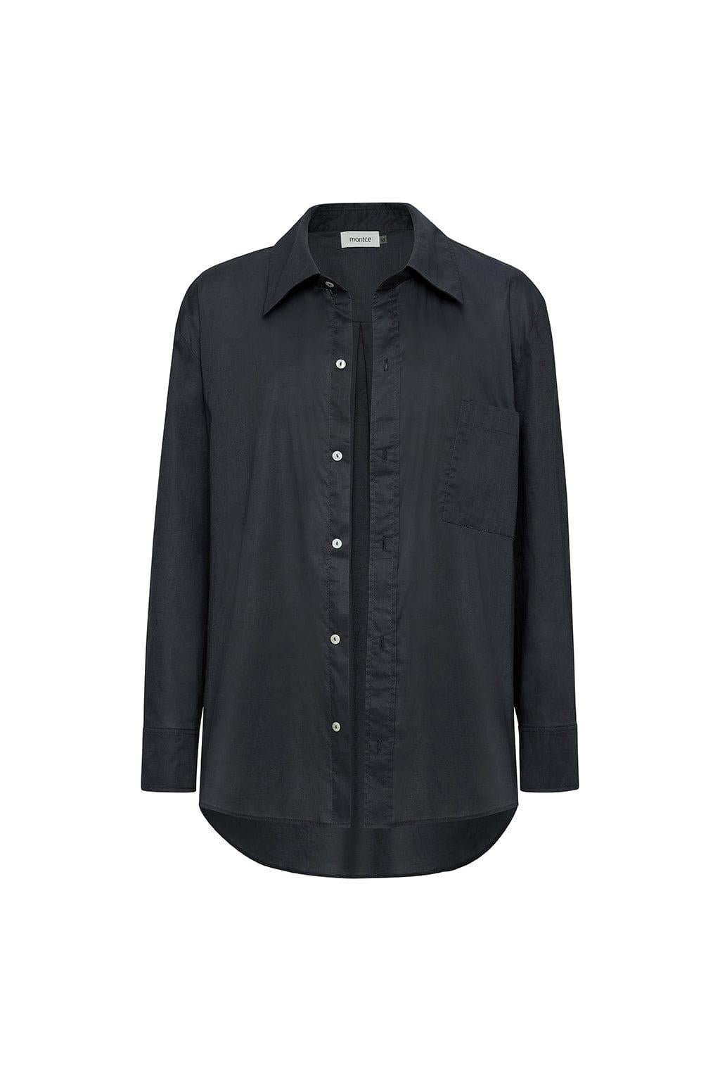Premium Charcoal Button-Down shirt
