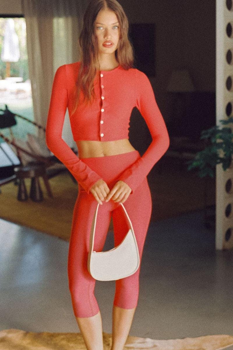 Cherry Button Down Cardi