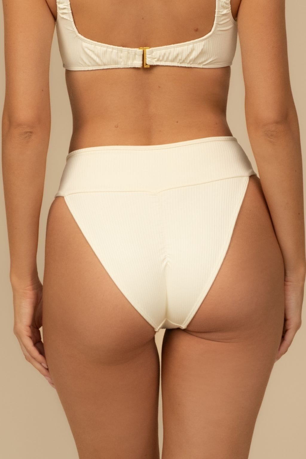 Cream Rib Tamarindo Bikini Bottom