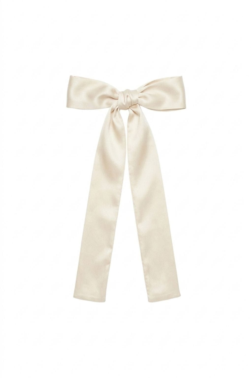 Cream Silkie Hair Ribbon