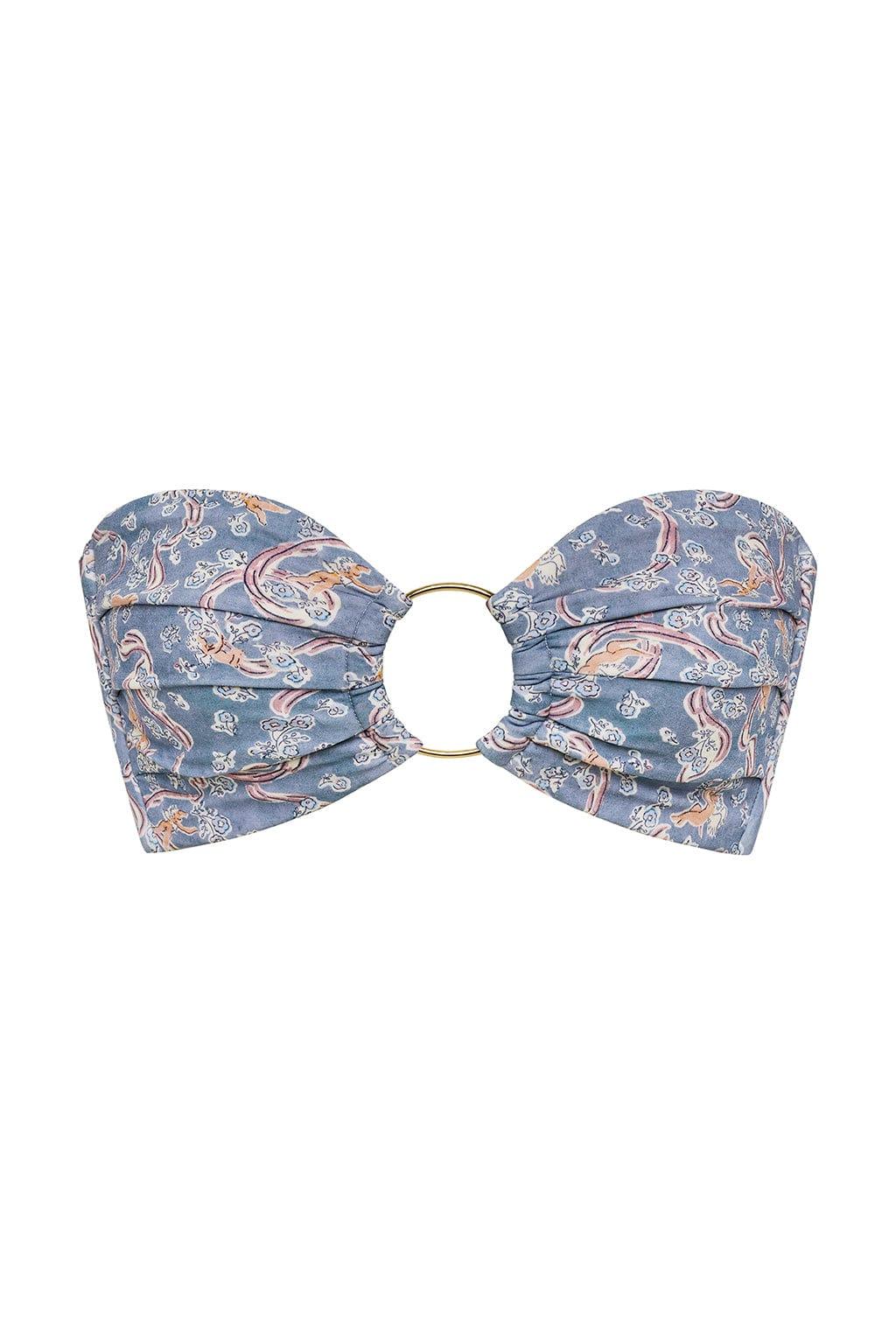 Cupid Tori Ties Bandeau Bikini Top