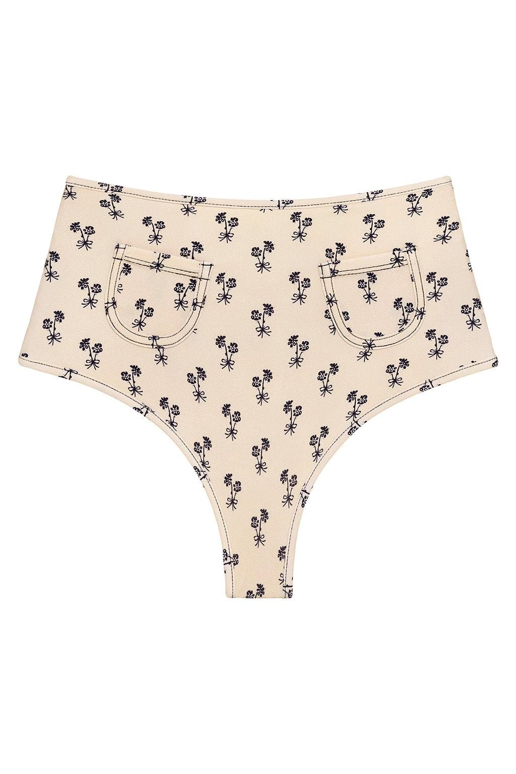 Cynthia Floral Polly Bikini Bottom