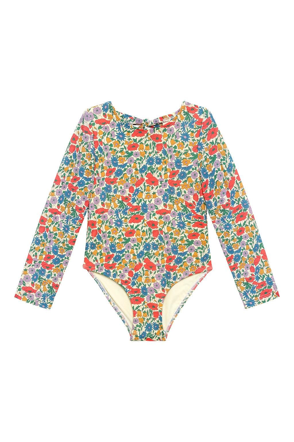 Florencia Floral Mini Long Sleeve One-Piece