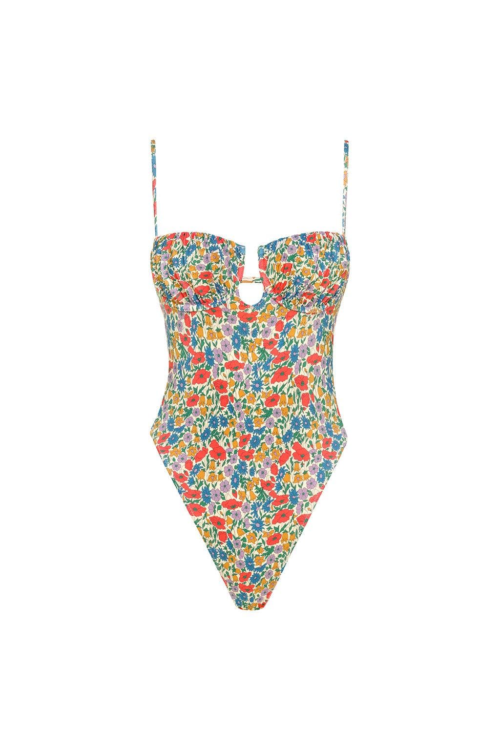 Florencia Floral Petal One-Piece