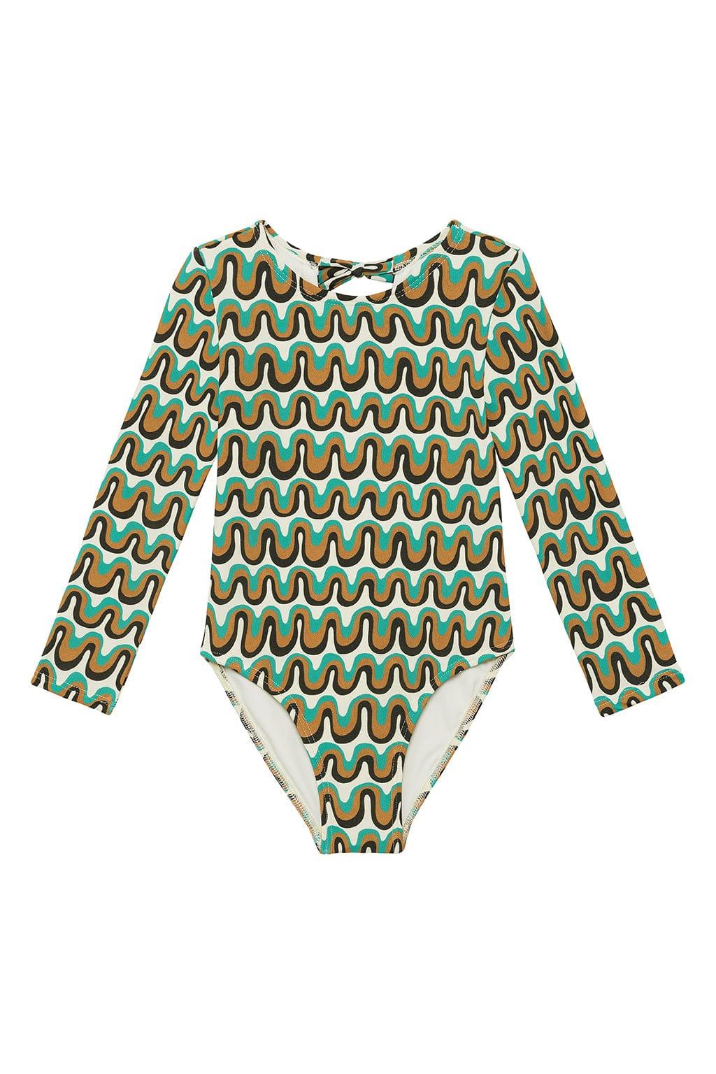 Groovy Mini Long Sleeve One-Piece