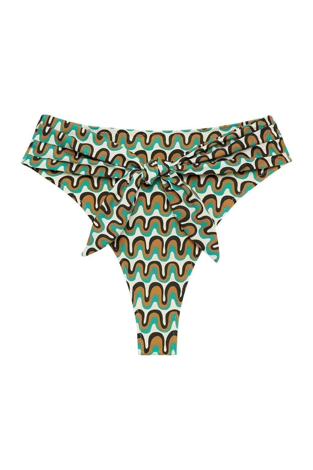 Groovy Paula Tie-Up Bikini Bottom