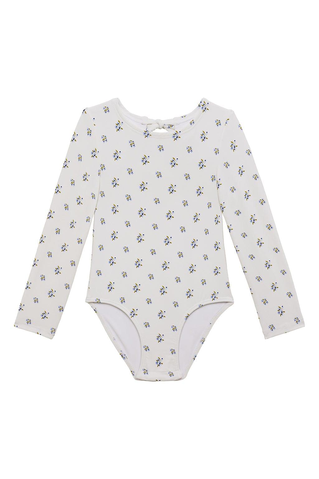 Heidi Floral Mini Long Sleeve One-Piece