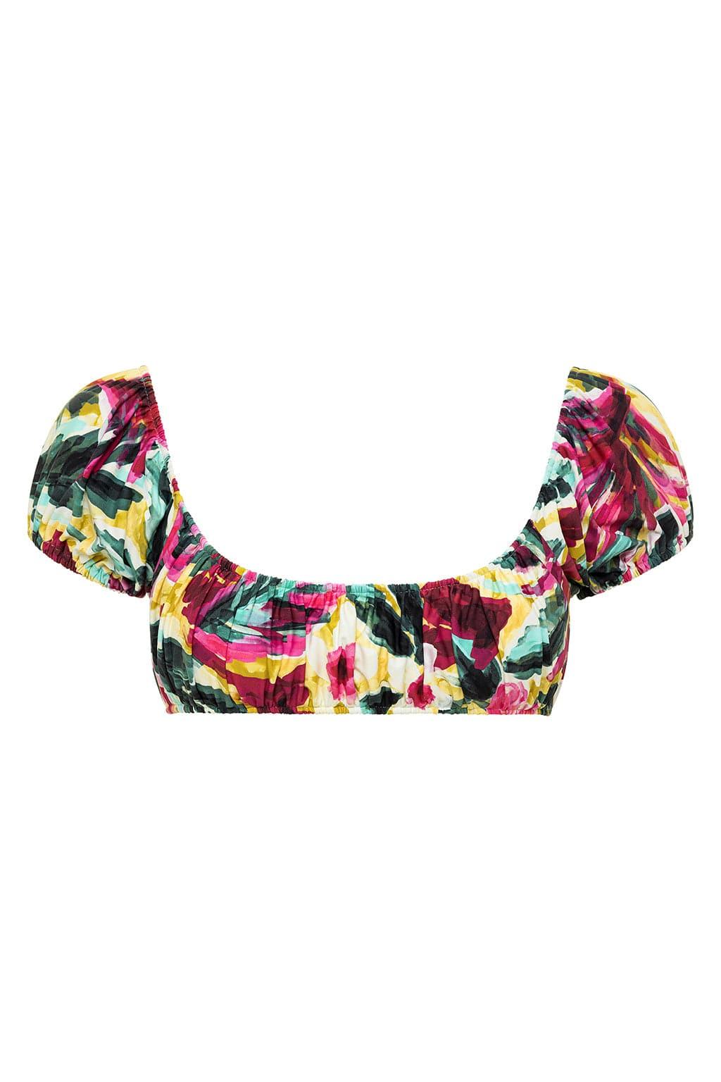 Isla Floral Atia Bikini Top