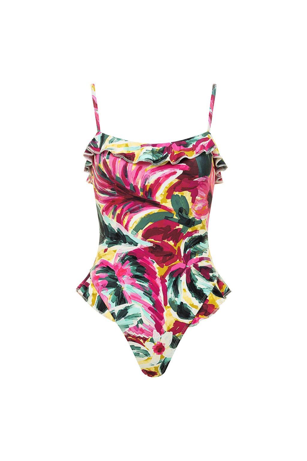 Isla Floral Jacelyn Ruffle One-Piece