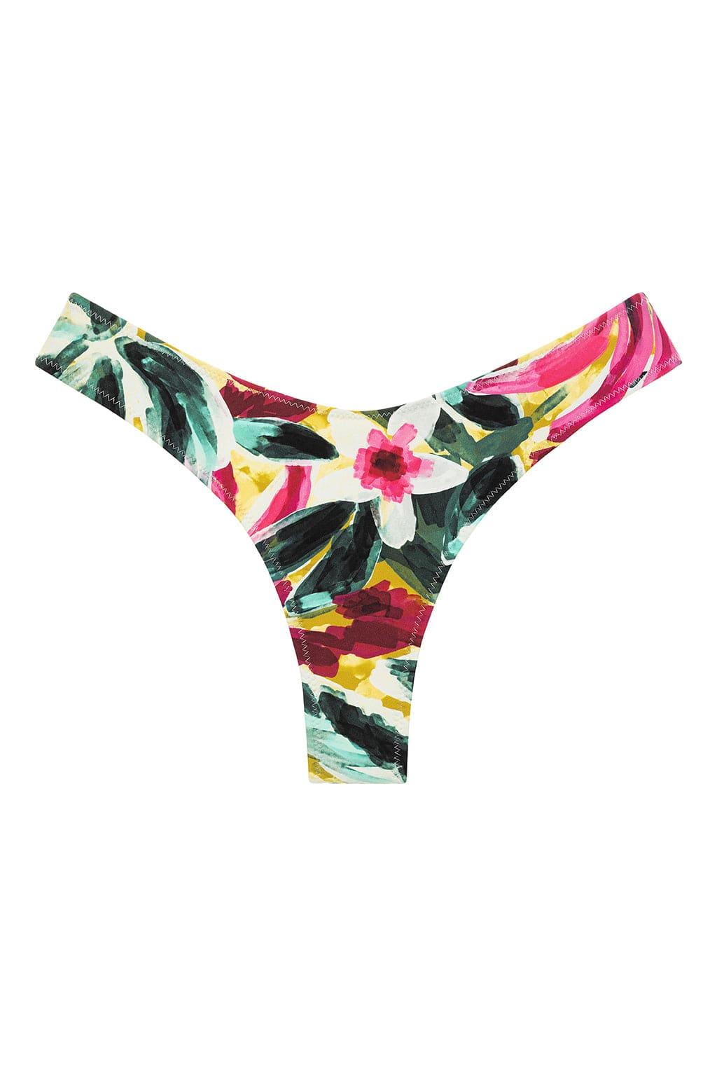 Isla Floral Lulu (Zig-Zag Stitch) Bikini Bottom