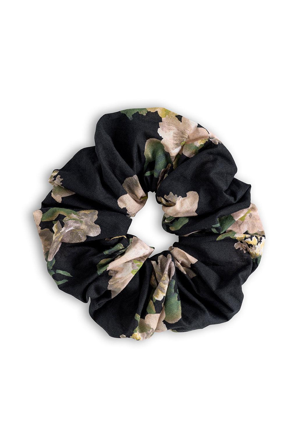 Liz Floral Chunky Scrunchie