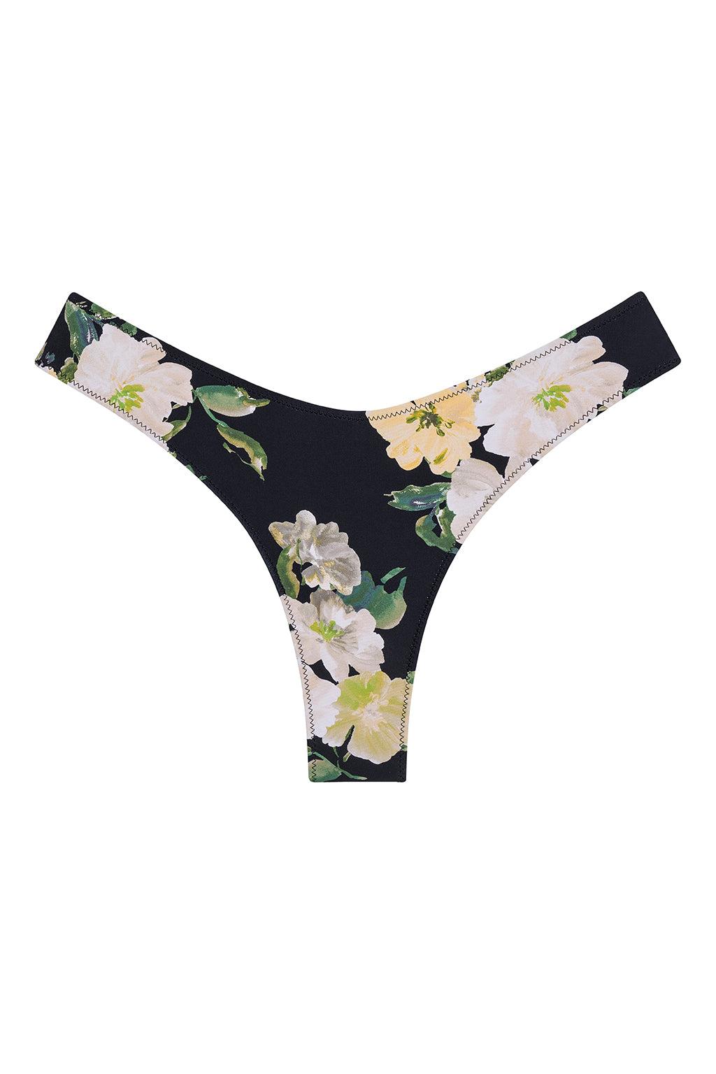 Liz Floral Lulu (Zig-Zag Stitch) Bikini Bottom