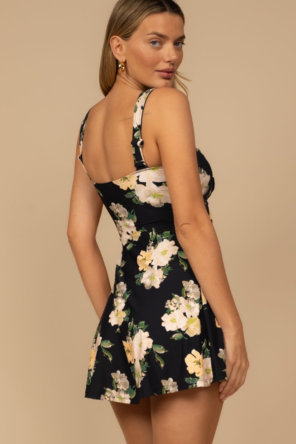 Liz Floral Devin Rosa Dress