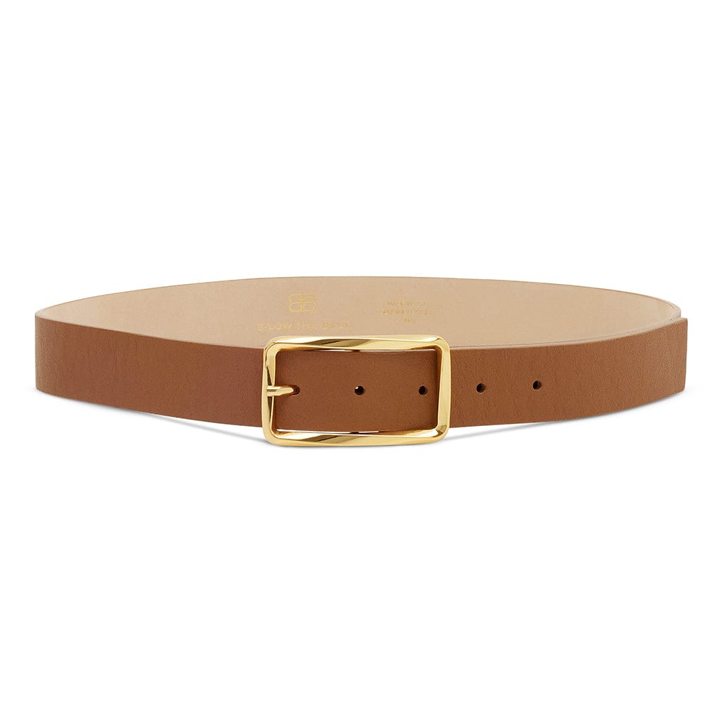 Abby Belt (Cuoio/Gold)