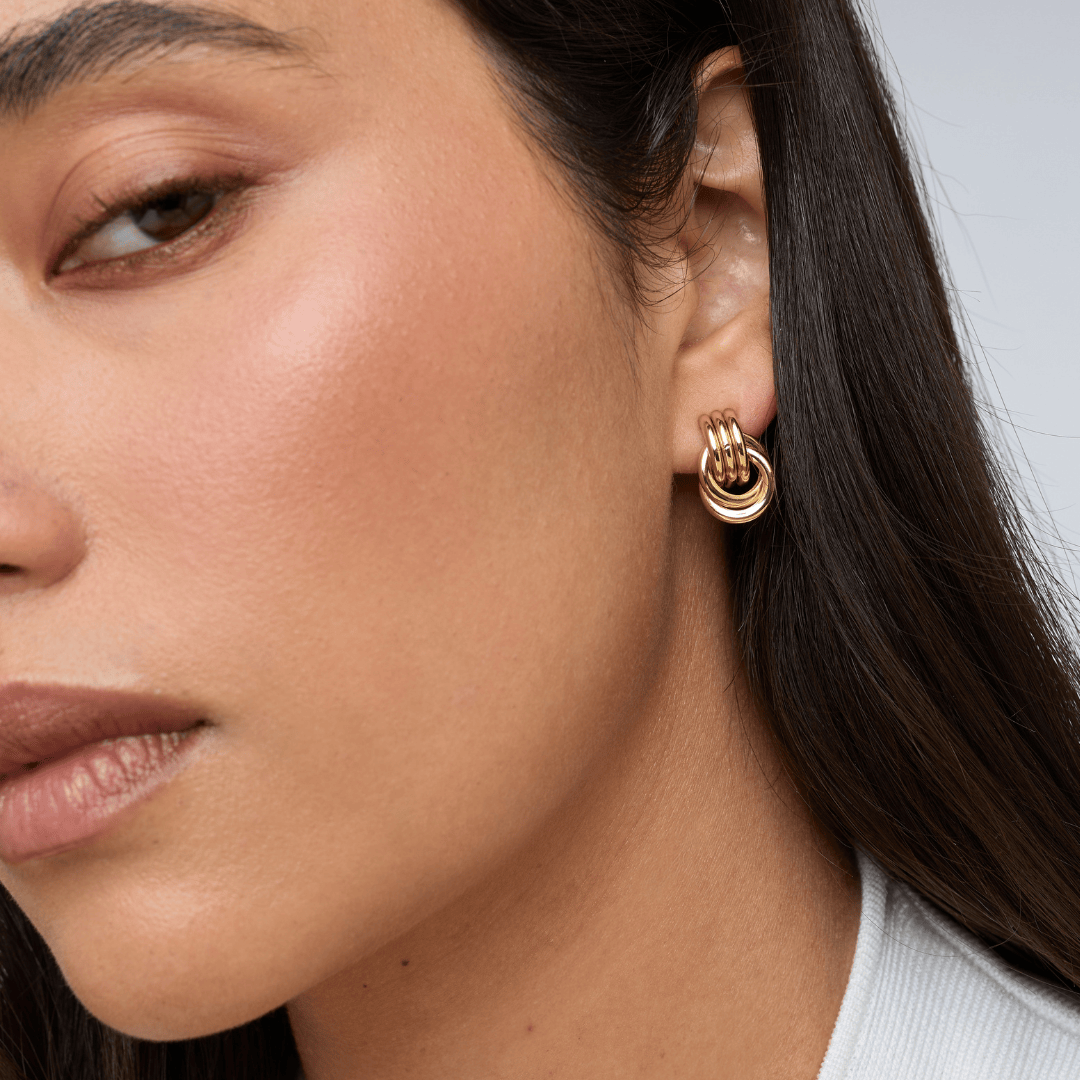 Heaven Mayhem MICRO KNOT EARRINGS