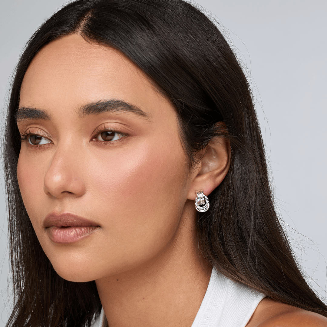 Heaven Mayhem MICRO KNOT EARRINGS