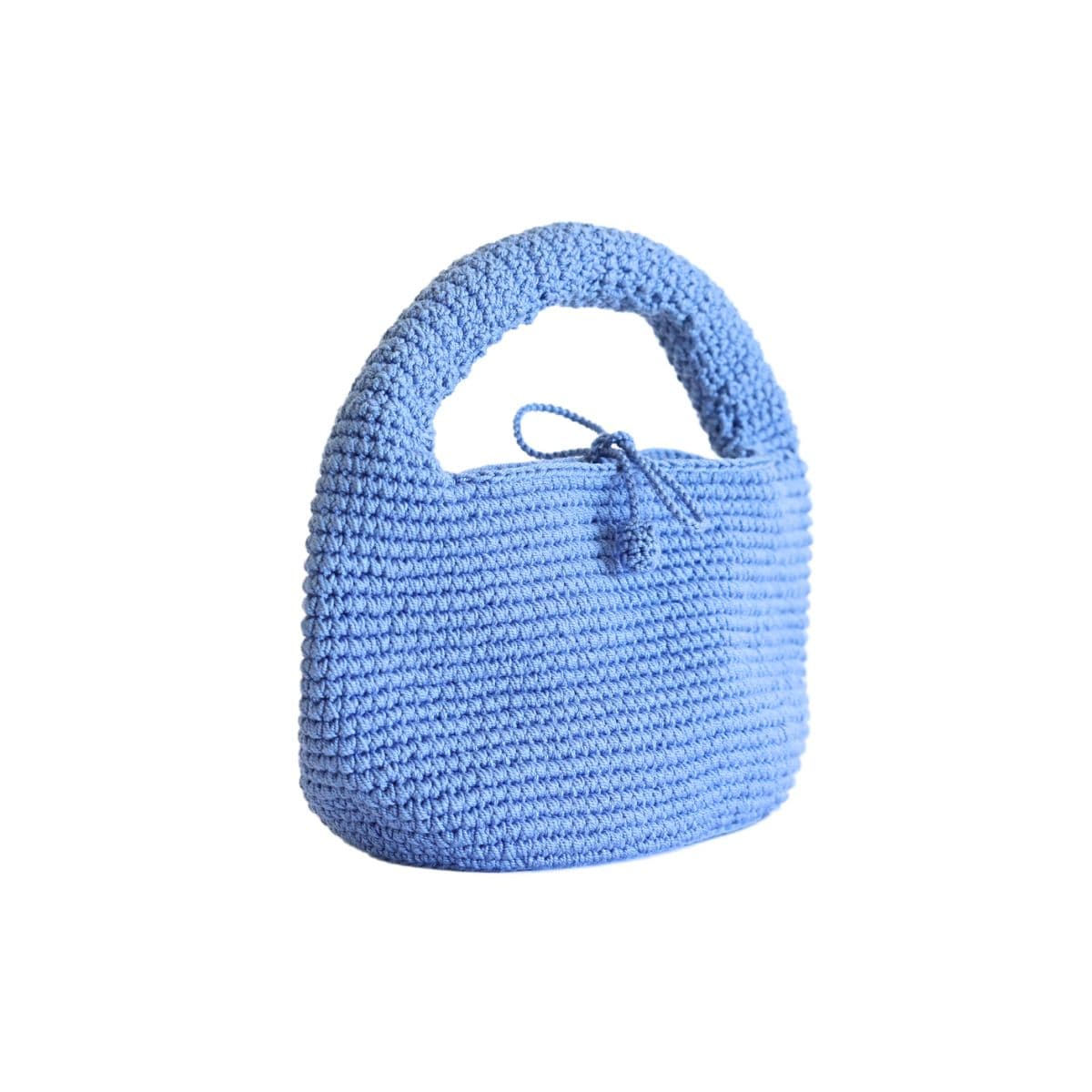 Mini Lucia Tote (Blue)