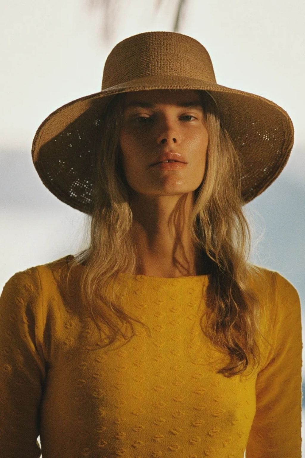 Paloma Raffia Sun Hat (Natural)