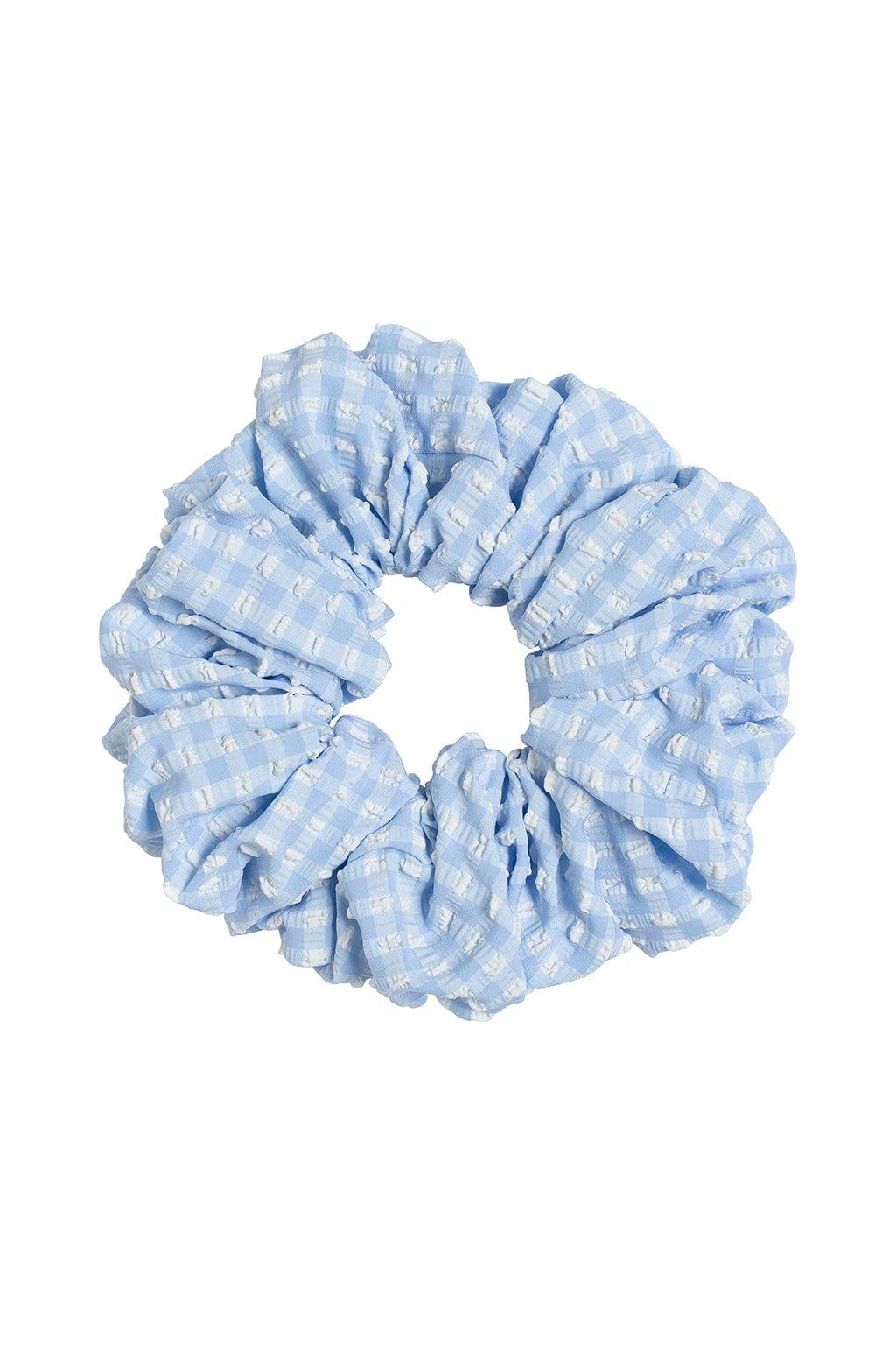 Peri Micro Gingham Chunky Scrunchie