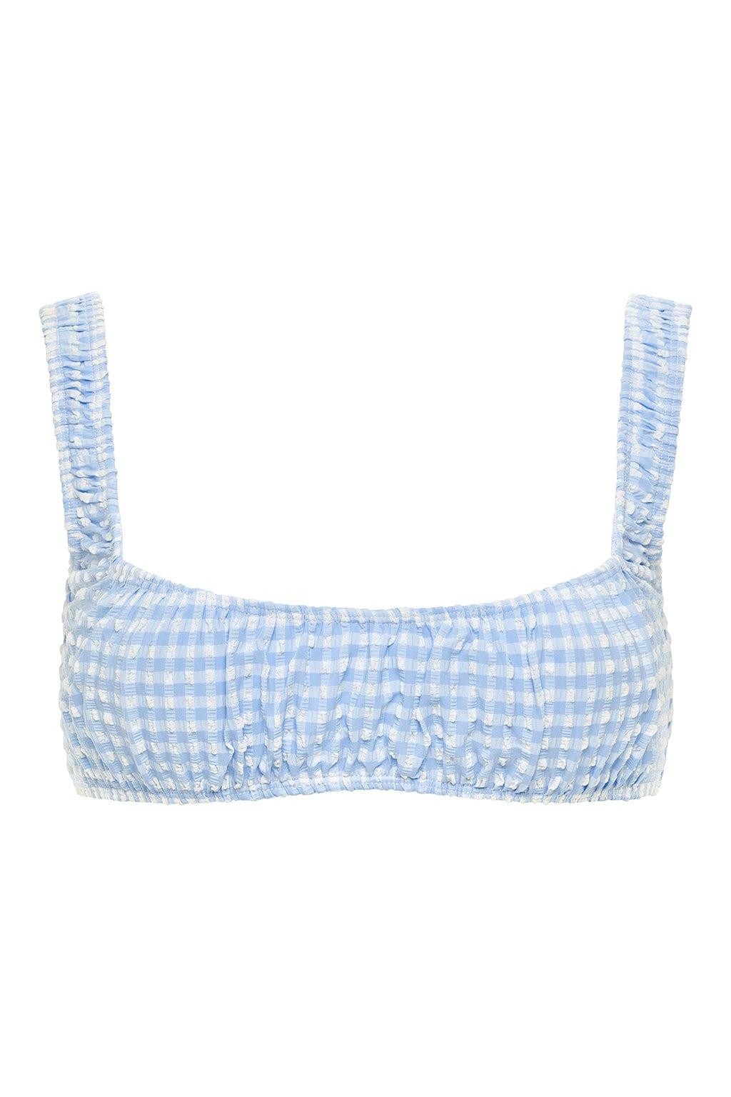 Peri Micro Gingham Zoe Sport Top