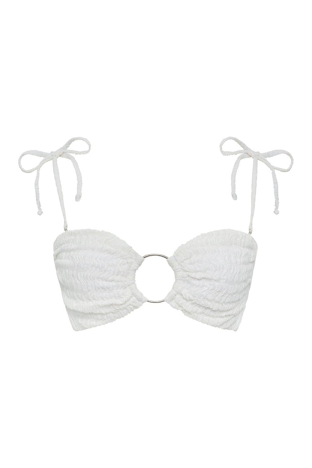Seychelles Tori Ties Bandeau Bikini Top