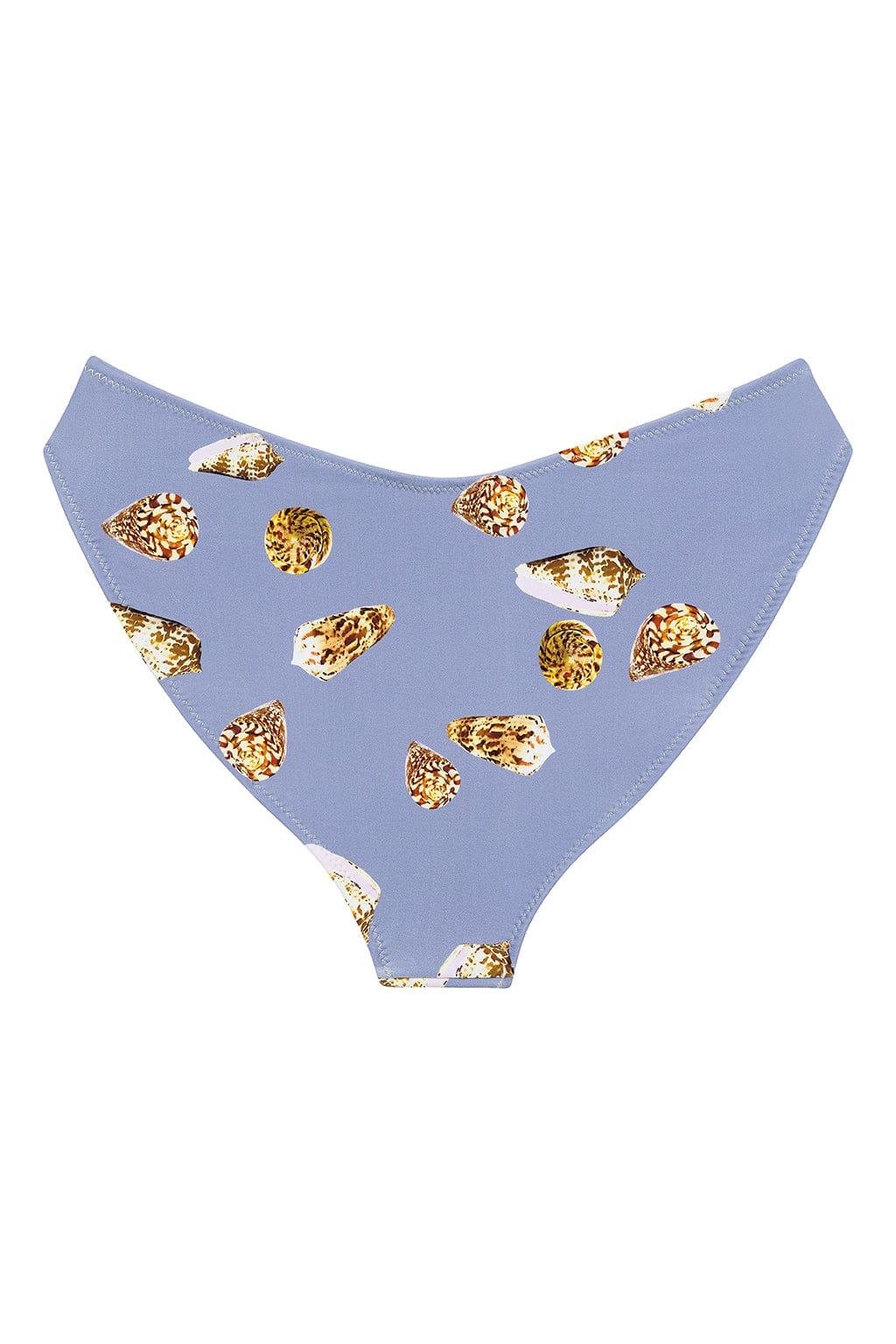 Shell Added Coverage Lulu (Zig-Zag Stitch) Bikini Bottom