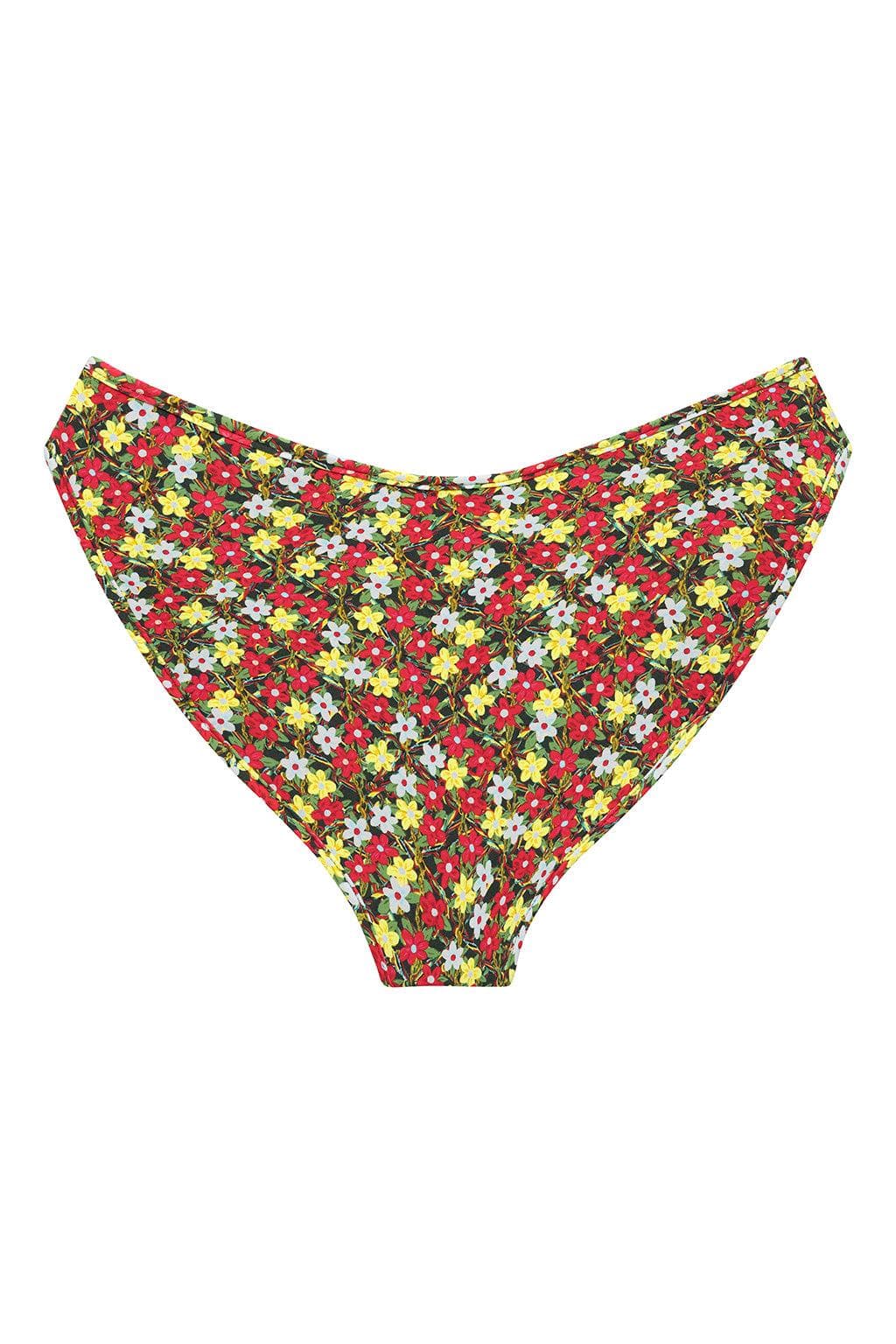 Sienna Floral Added Coverage Lulu Bikini Bottom