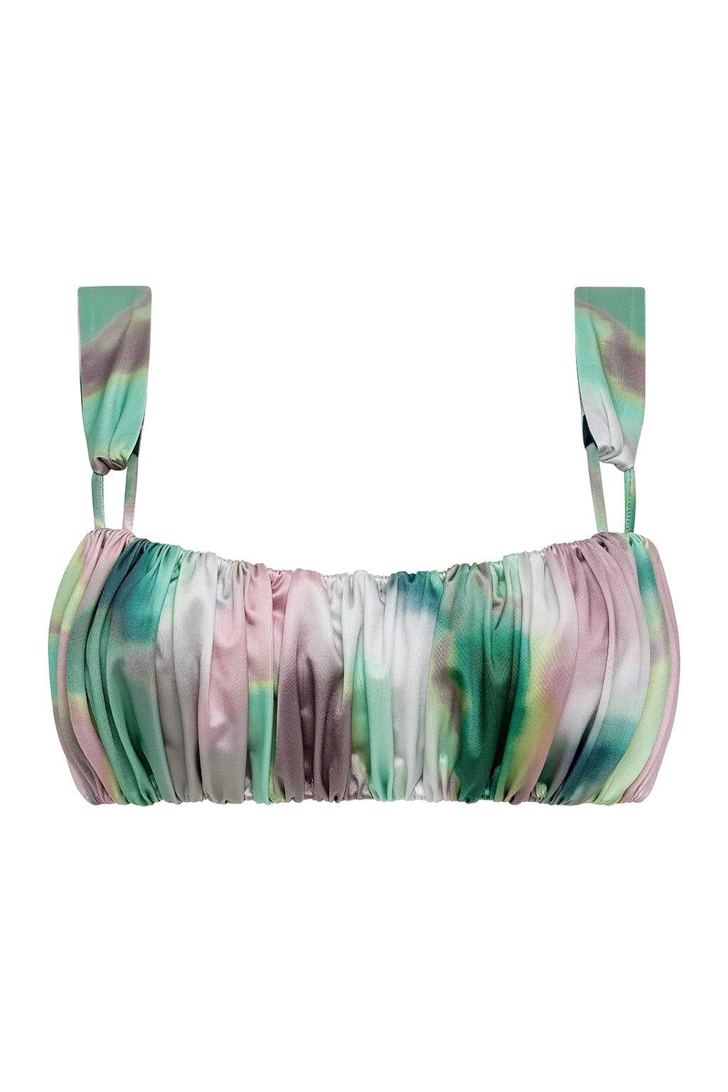 Silk Dye Victoria Bikini Top