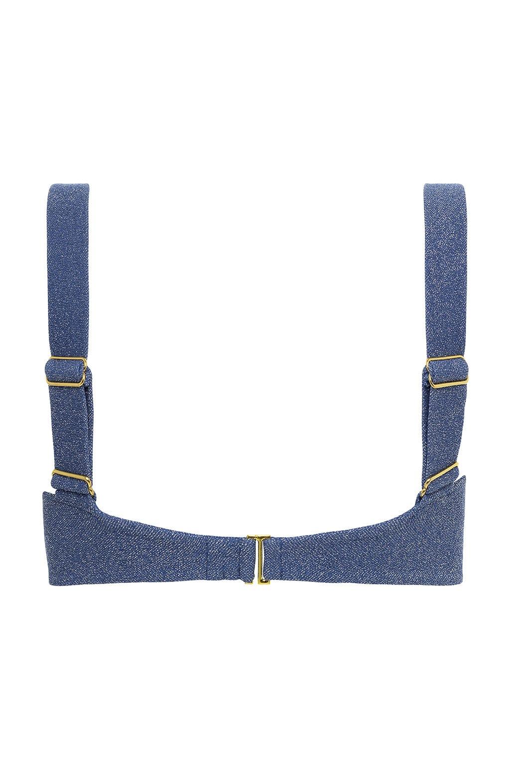 Sky Sparkle Hayden Bikini Top