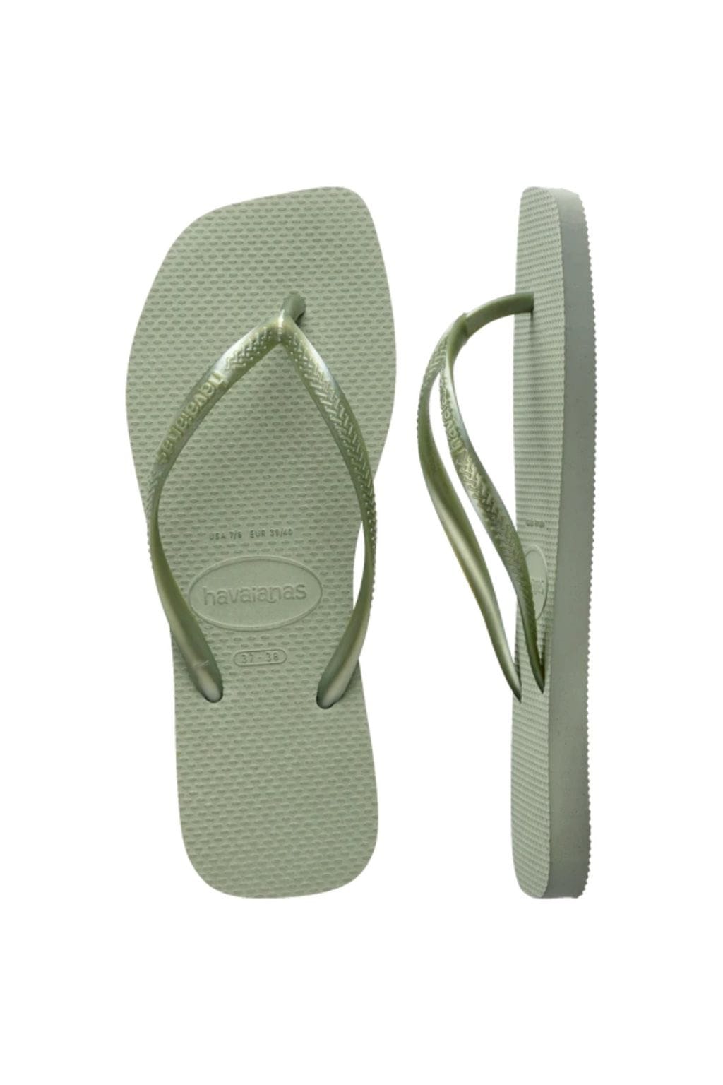 Slim Square (Smoke Green)