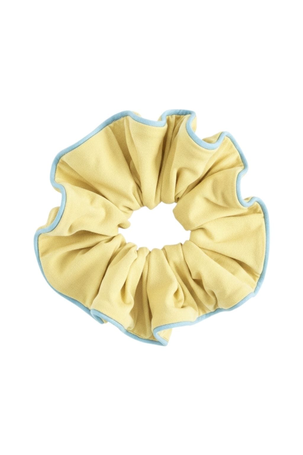 Sunshine Binded Piped Chunky Scrunchie
