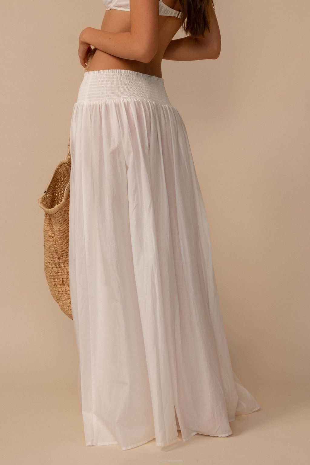 White Millie Skirt