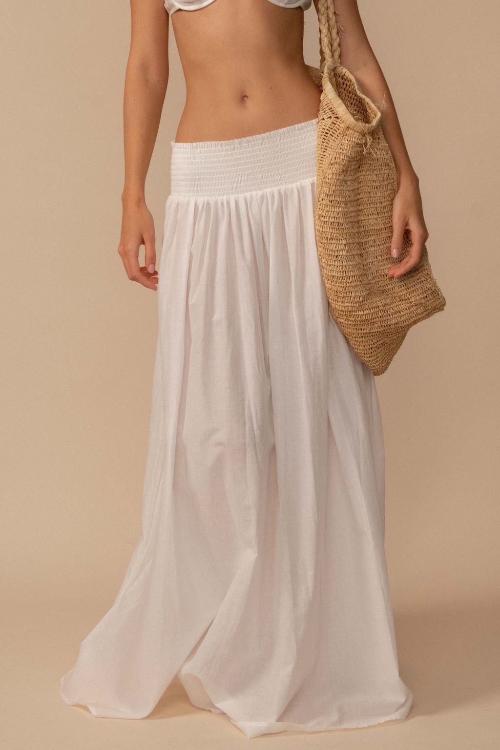 White Millie Skirt