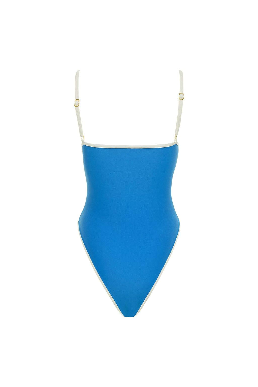 Asul Cream Binded Jacelyn One-Piece