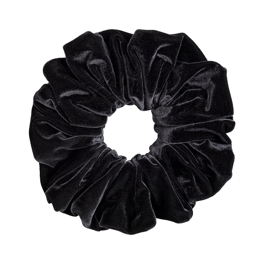 Black Velvet Chunky Scrunchie