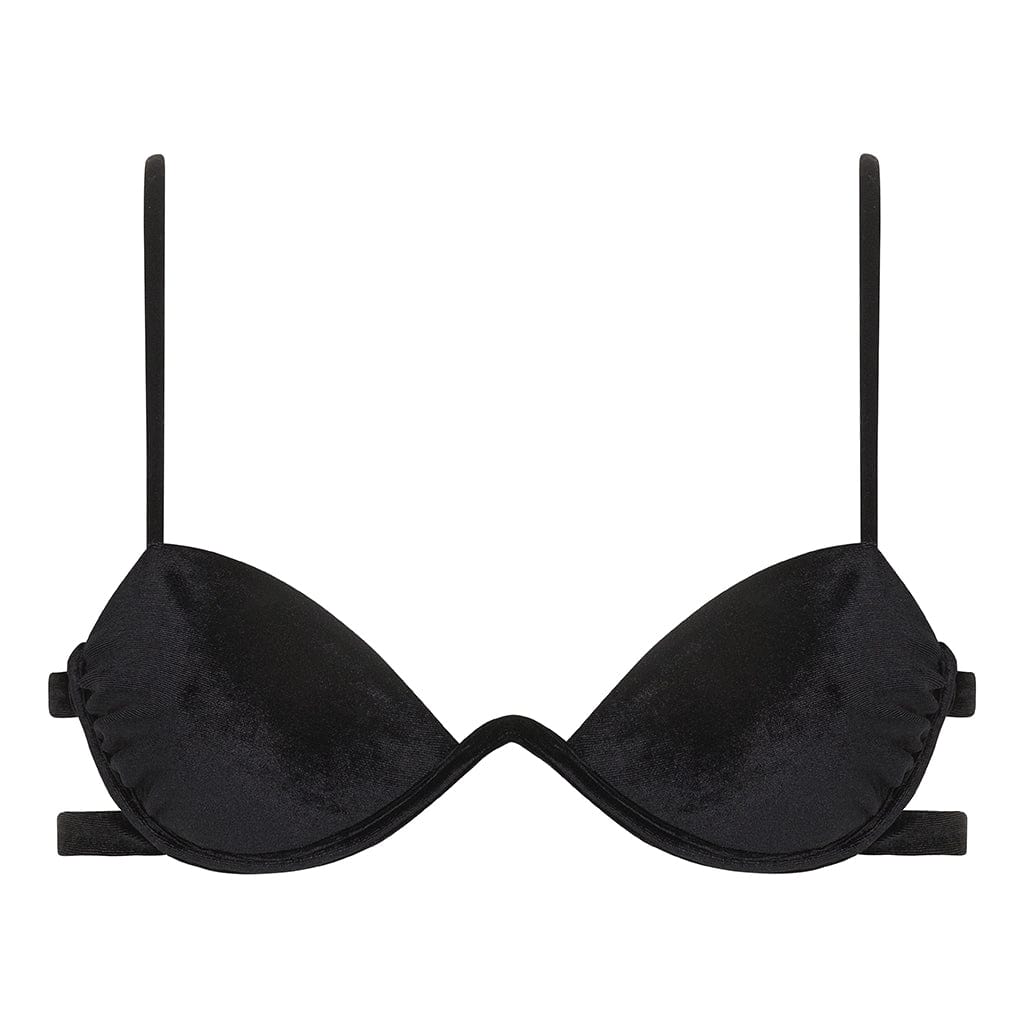 Black Velvet Elany Bikini Top