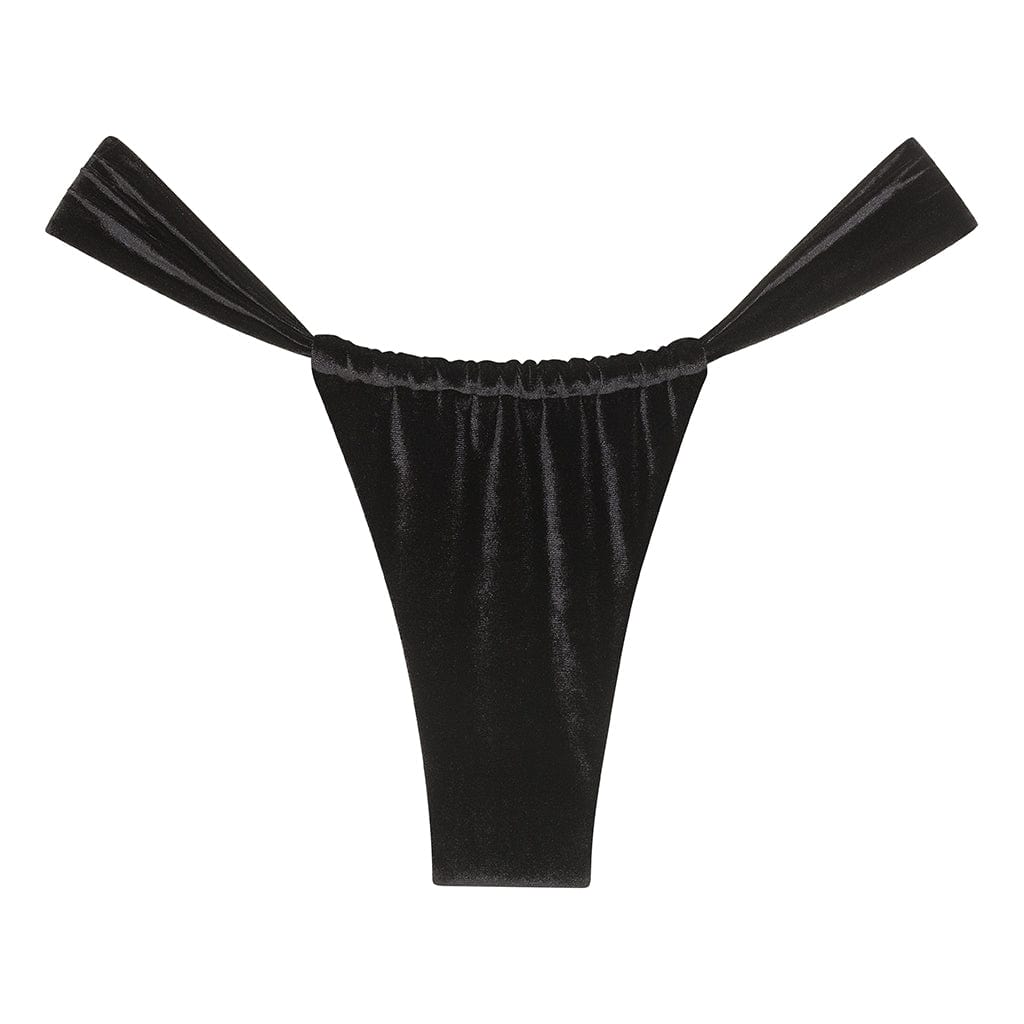 Black Velvet Sandra Bikini Bottom