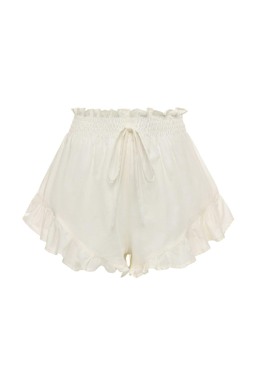 Cream Boho Short