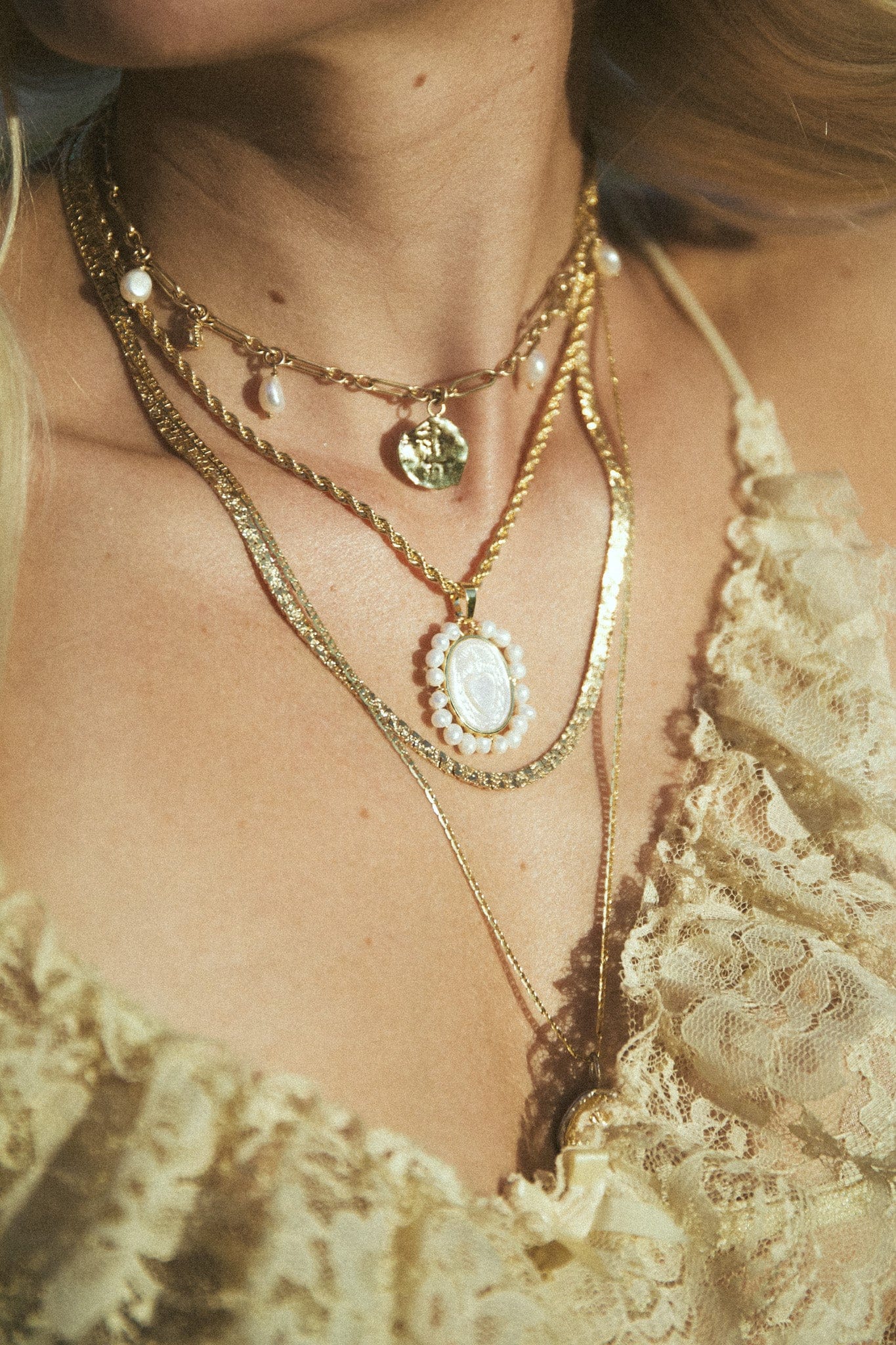 Capri Pearl Necklace