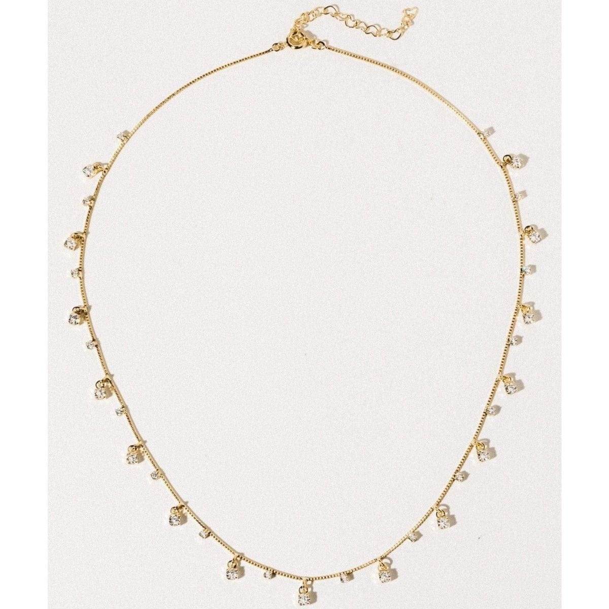 Star Dust CZ Necklace