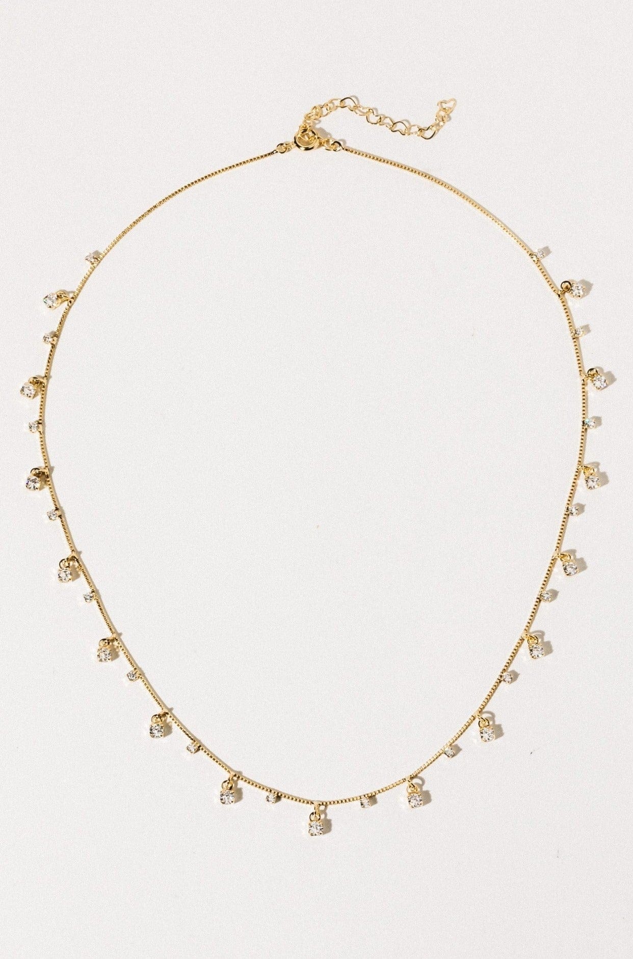 Star Dust CZ Necklace